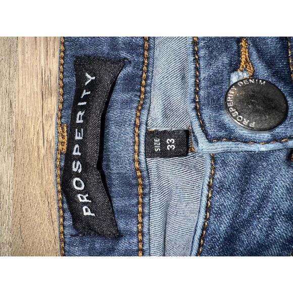 Prosperity Distressed Skinny Jeans Women’s Size 33 - Picture 4 of 6